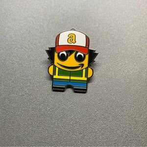 Amazon Employee Peccy Pin Pokémon Ash Ketchum Funny Collectible Collection Smile